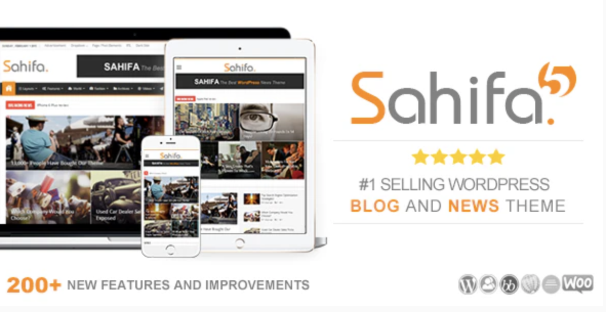 Sahifa - Responsive WordPress News/Magazine/Blog Theme